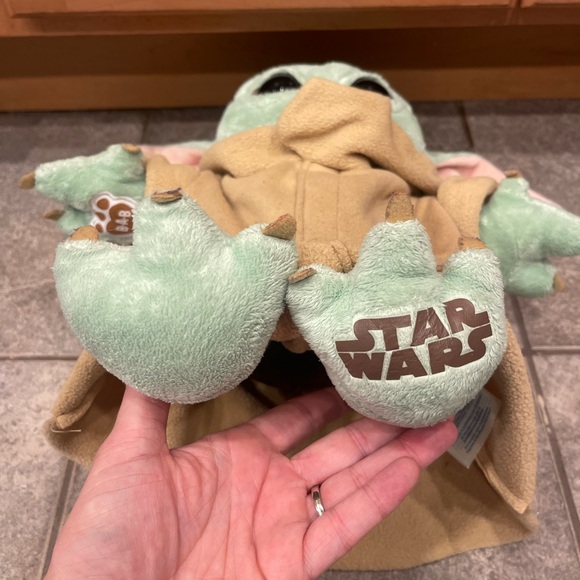 Build a Bear Baby Yoda with Frog Accessory - Picture 6 of 12